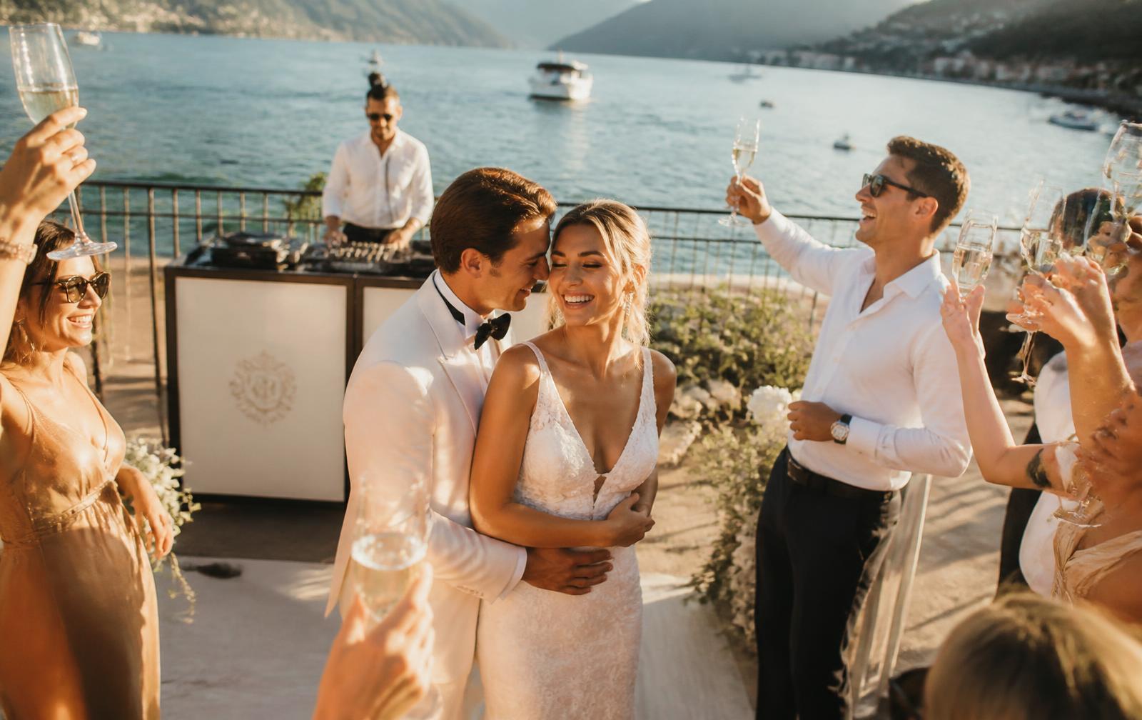 Circle 8 Events service — Weddings, private celebrations and corporate events — end to end.