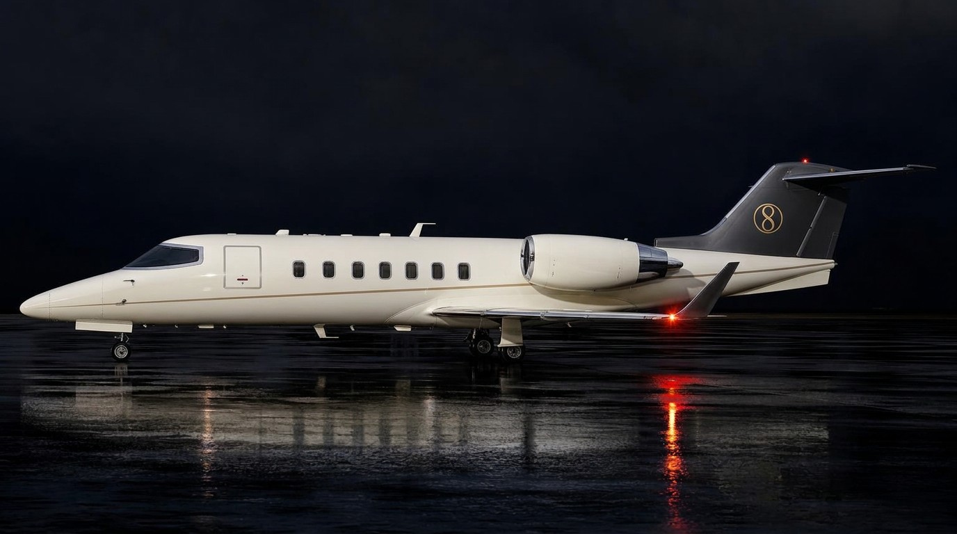 Example aircraft: Midsize Jet (e.g. Learjet 60)