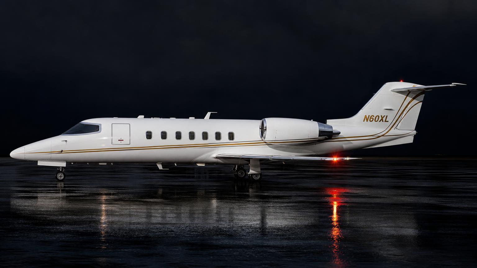 Example aircraft: Midsize Jet (e.g. Learjet 60)